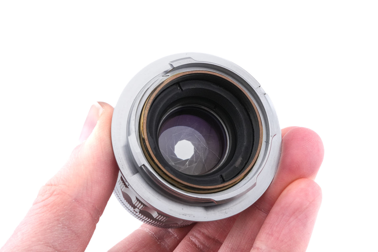 Leica 50mm f2 Summicron (Type II) (Silver, SOOIC-MS / SOSIC / 11118 / 11618 / 11818)