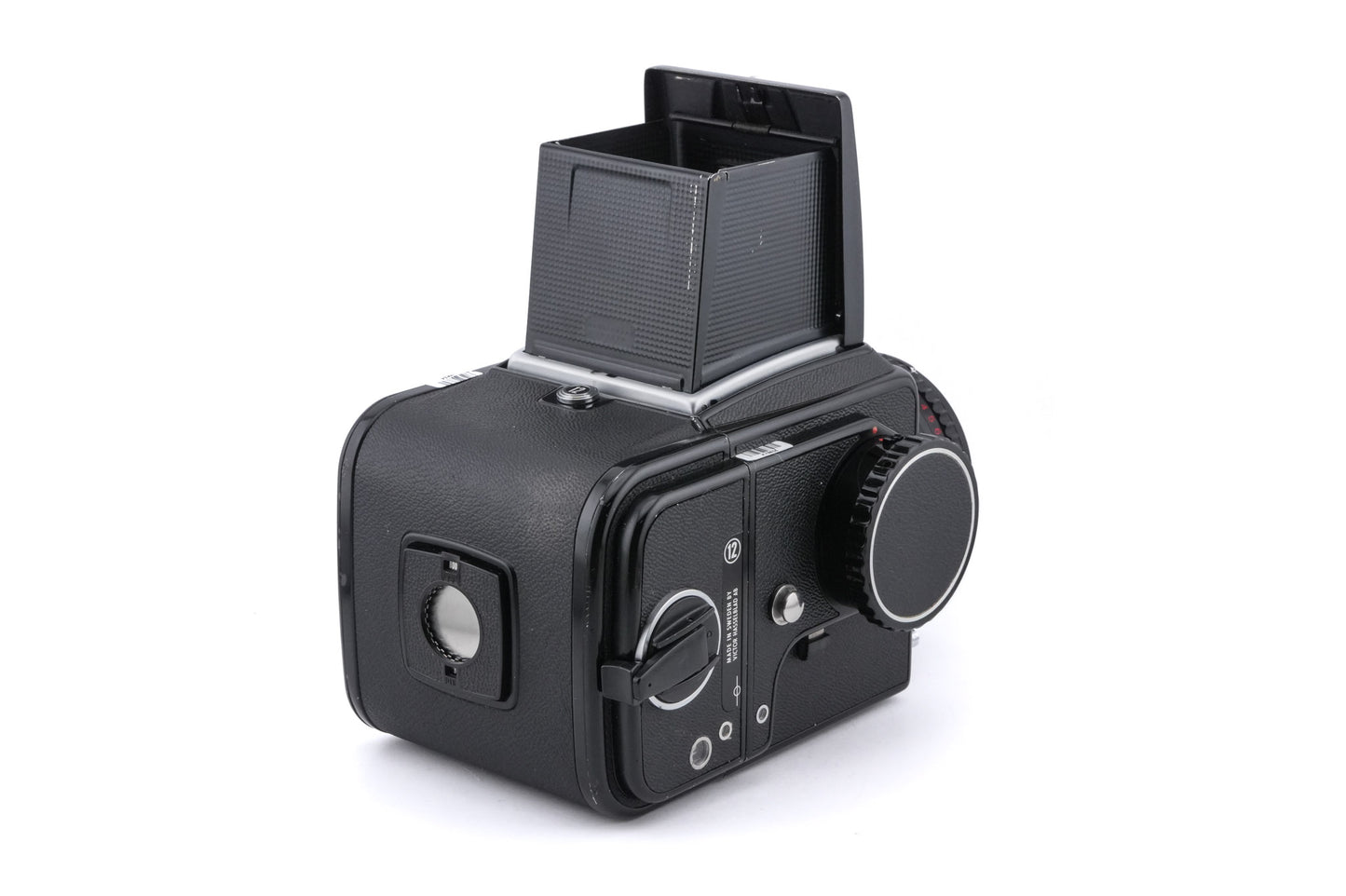 Hasselblad 500C/M (Black, 10170) + Acute Matte Focusing Screen (42165) + 80mm f2.8 Planar T* C (Black, 20028) + Waist Level Finder (Old / Black, 42277) + A12N Film Magazine