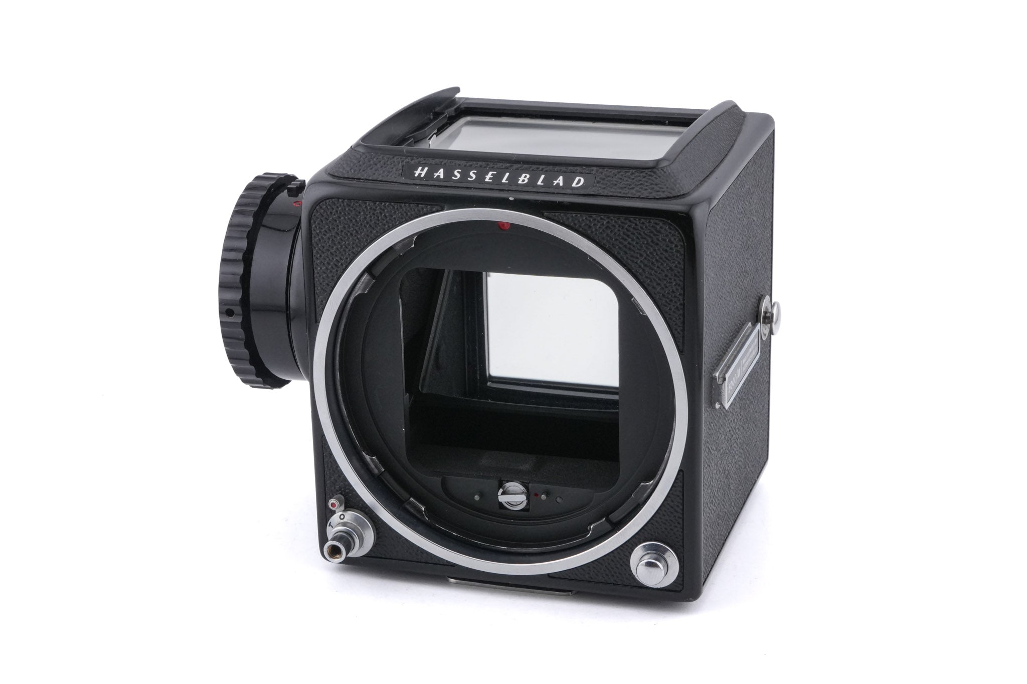 Hasselblad 500C/M (Black, 10170) + Acute Matte Focusing Screen (42165) + 80mm f2.8 Planar T* C (Black, 20028) + Waist Level Finder (Old / Black, 42277) + A12N Film Magazine