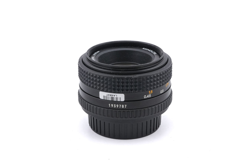 Minolta 50mm f2 MD