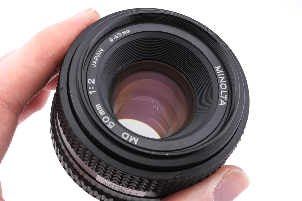 Minolta 50mm f2 MD