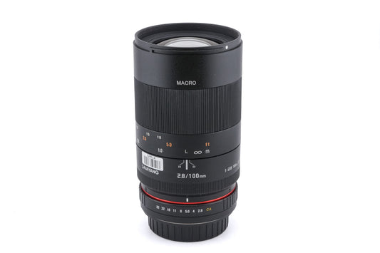 Samyang 100mm f2.8 ED UMC Macro