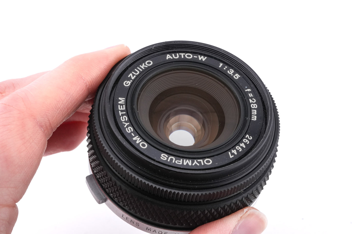 Olympus 28mm f3.5 G.Zuiko Auto-W