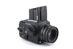 Hasselblad 501C (11045) + 80mm f2.8 Planar T* C (New) (20029) + A12N Film Magazine + Waist Level Finder (New / Black, 42323) + Acute Matte Focusing Screen (42165)