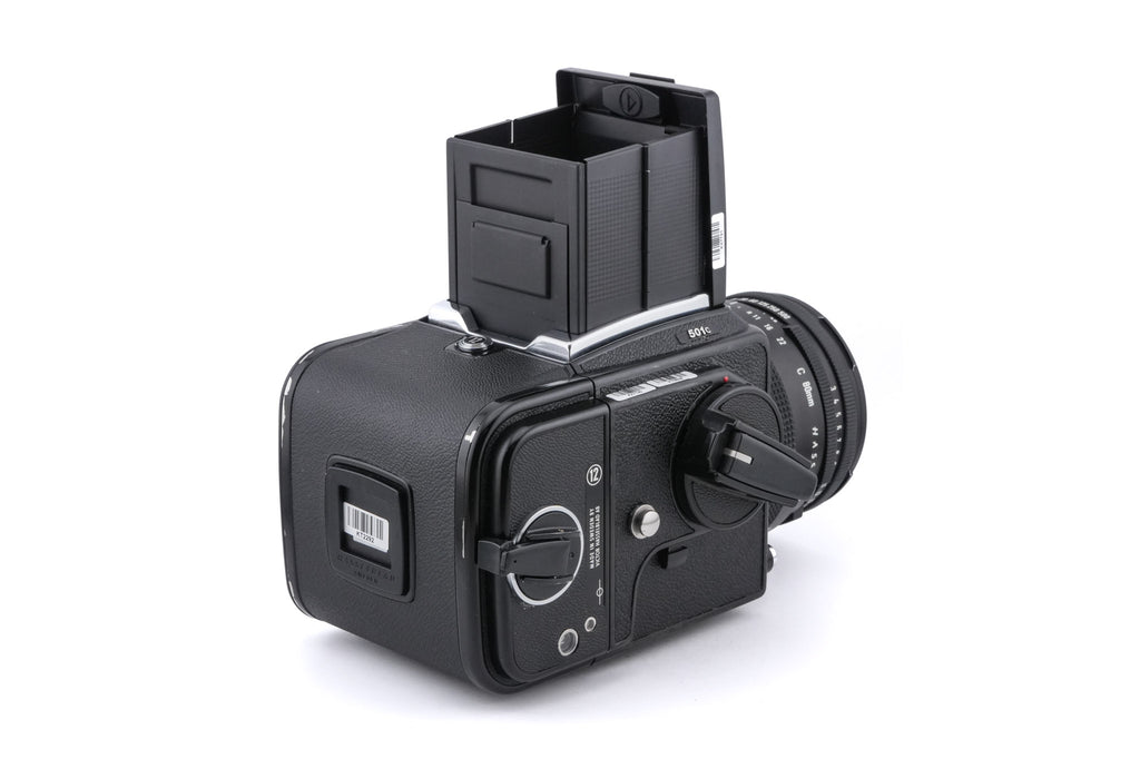 Hasselblad 501C (11045) + 80mm f2.8 Planar T* C (New) (20029) + A12N Film Magazine + Waist Level Finder (New / Black, 42323) + Acute Matte Focusing Screen (42165)