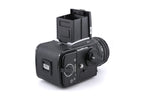 Hasselblad 501C (11045) + 80mm f2.8 Planar T* C (New) (20029) + A12N Film Magazine + Waist Level Finder (New / Black, 42323) + Acute Matte Focusing Screen (42165)