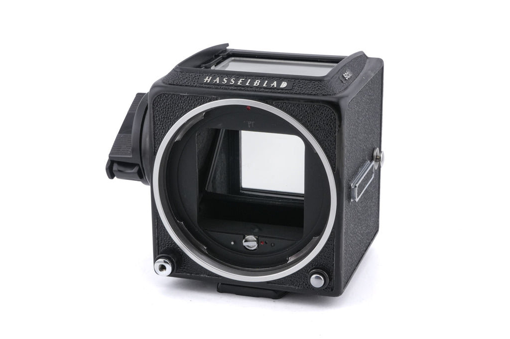 Hasselblad 501C (11045) + 80mm f2.8 Planar T* C (New) (20029) + A12N Film Magazine + Waist Level Finder (New / Black, 42323) + Acute Matte Focusing Screen (42165)