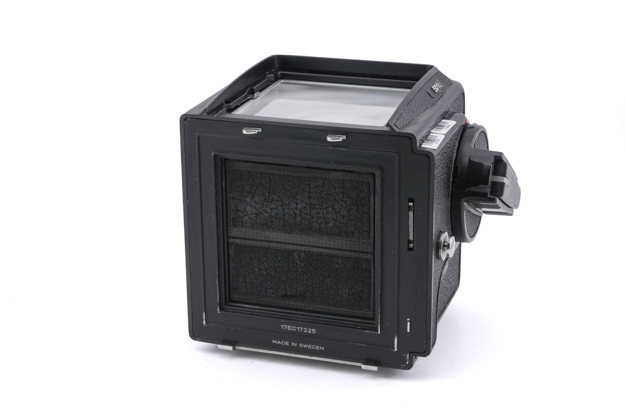 Hasselblad 501C (11045) + 80mm f2.8 Planar T* C (New) (20029) + A12N Film Magazine + Waist Level Finder (New / Black, 42323) + Acute Matte Focusing Screen (42165)