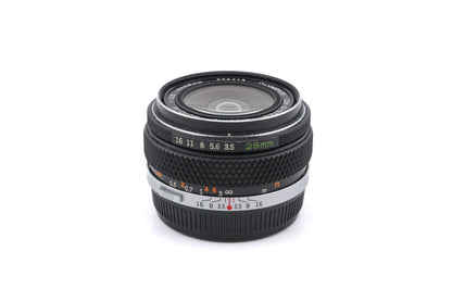 Olympus 28mm f3.5 G.Zuiko Auto-W