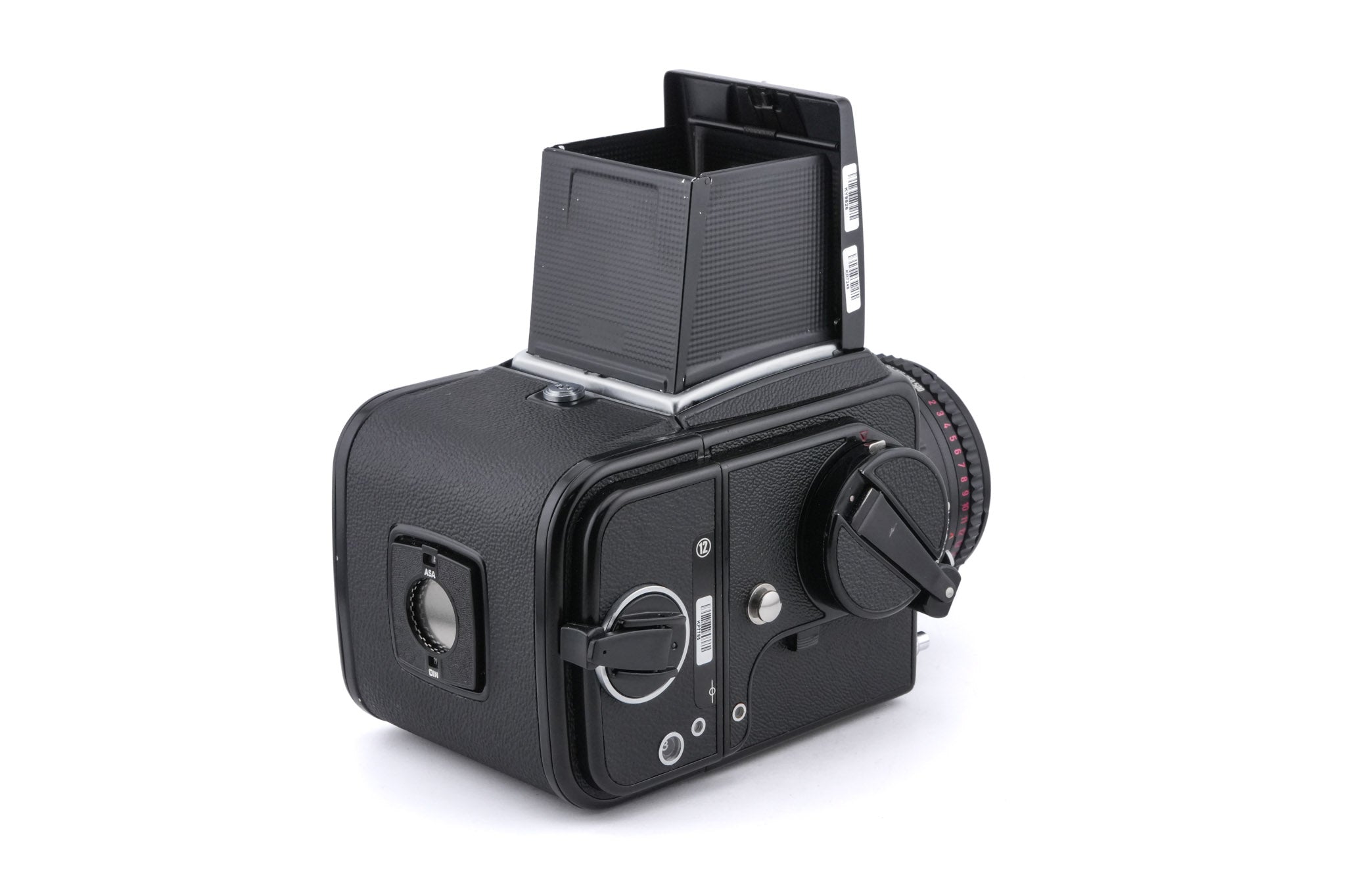 Hasselblad 500C/M (Black, 10170) + 80mm f2.8 Planar T* C (Black, 20028) + Acute Matte Focusing Screen (42165) + Waist Level Finder (Old / Black, 42277) + A12 Film Magazine (Black, 30147)