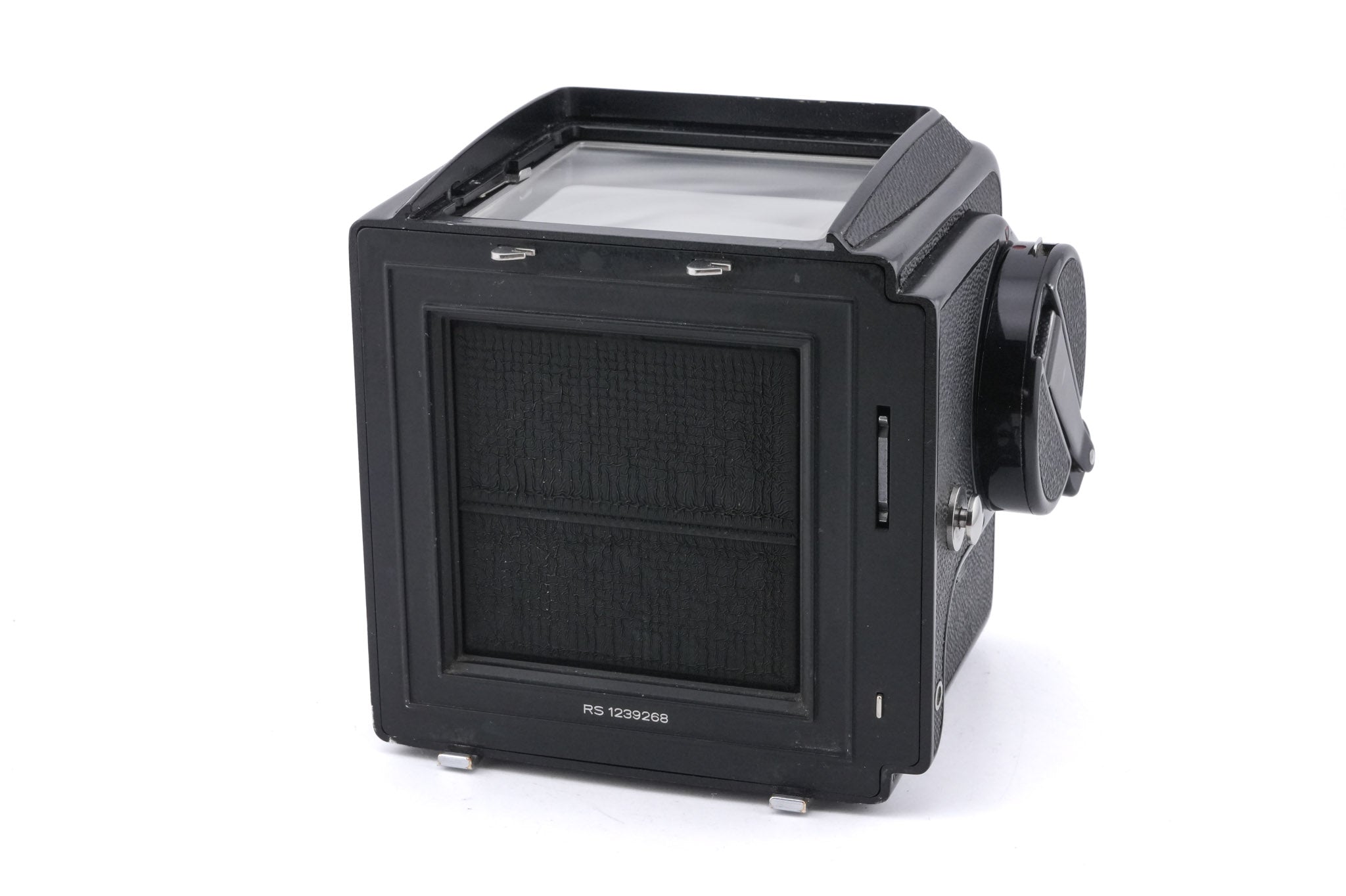 Hasselblad 500C/M (Black, 10170) + 80mm f2.8 Planar T* C (Black, 20028) + Acute Matte Focusing Screen (42165) + Waist Level Finder (Old / Black, 42277) + A12 Film Magazine (Black, 30147)