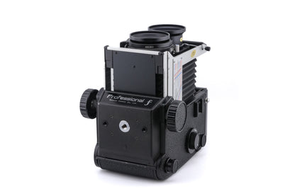 Mamiya C220 F + Waist Level Finder (New Version) + 80mm f2.8 Sekor (Blue Dot)