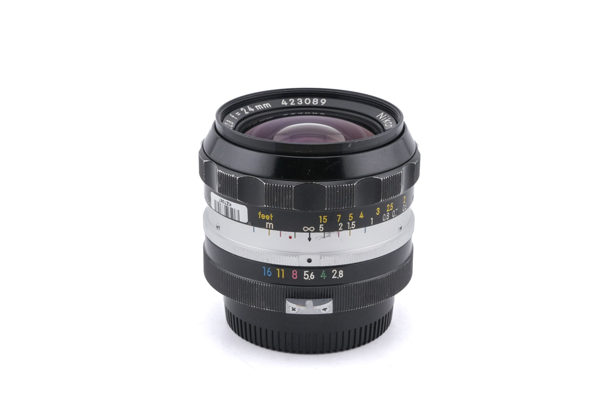 Nikon 24mm f2.8 Nikkor-N.C Auto Pre-AI - Lens