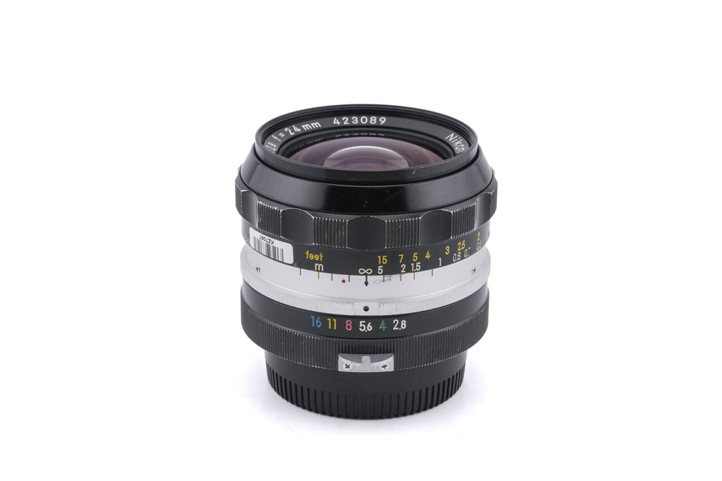 Nikon 24mm f2.8 Nikkor-N.C Auto Pre-AI
