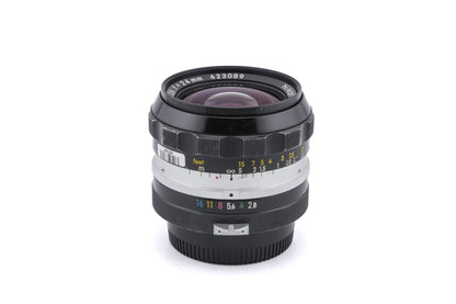 Nikon 24mm f2.8 Nikkor-N.C Auto Pre-AI