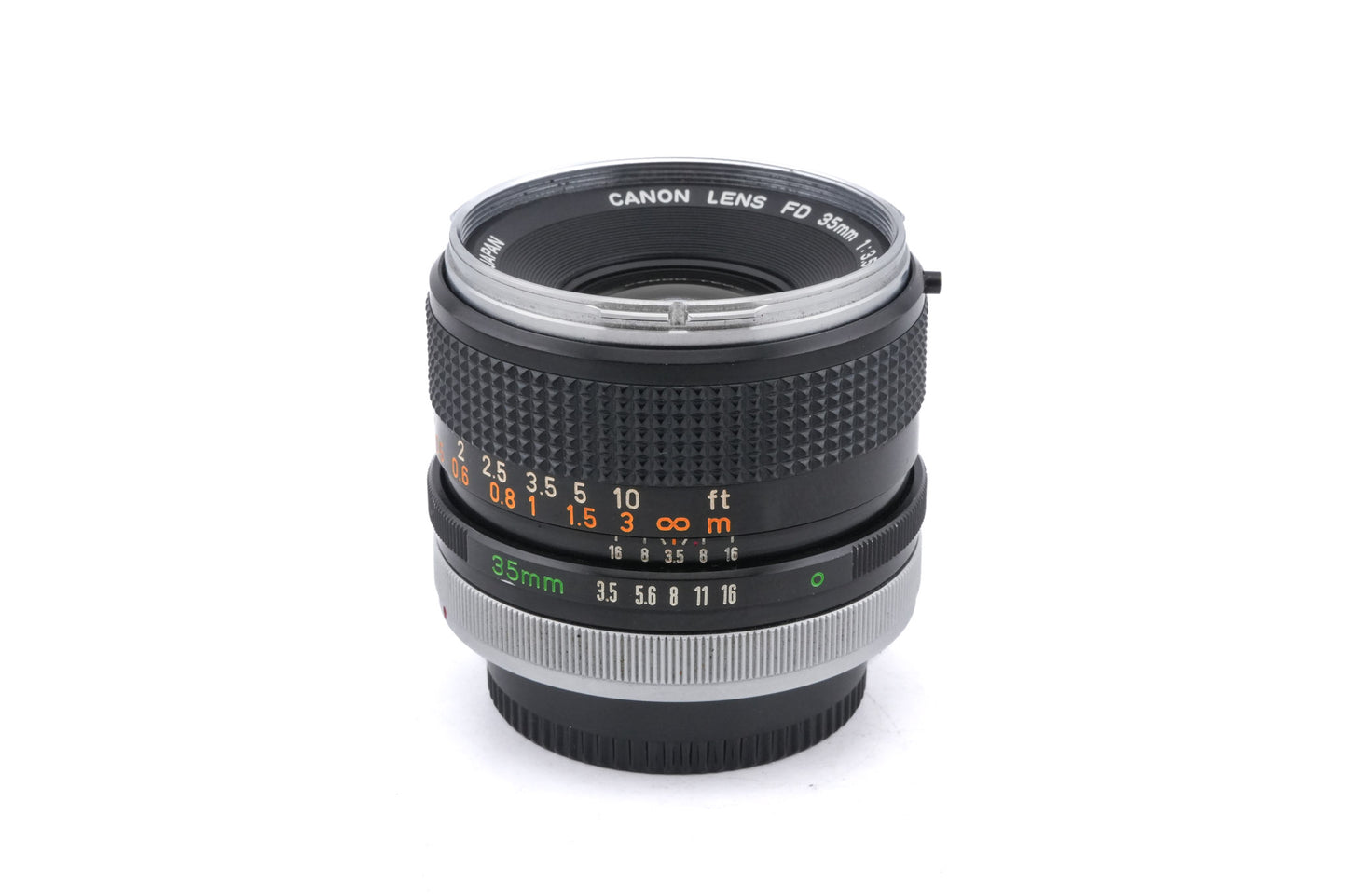 Canon 35mm f3.5 (Chrome Nose)