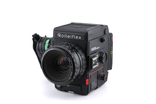 Rollei Rolleiflex 6008 Integral Professional + Action Grip + Rolleiflex Waist Level Finder + 4560 Film Magazine Adapter + 4560 Film Magazine + 80mm f2.8 Planar HFT EL