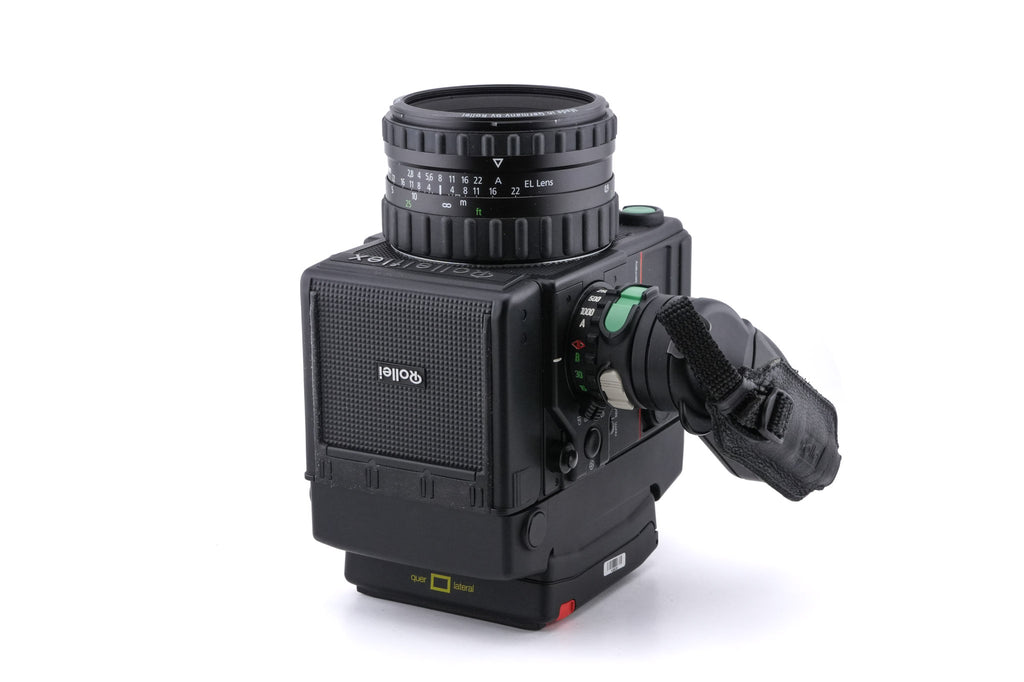 Rollei Rolleiflex 6008 Integral Professional + Action Grip + Rolleiflex Waist Level Finder + 4560 Film Magazine Adapter + 4560 Film Magazine + 80mm f2.8 Planar HFT EL