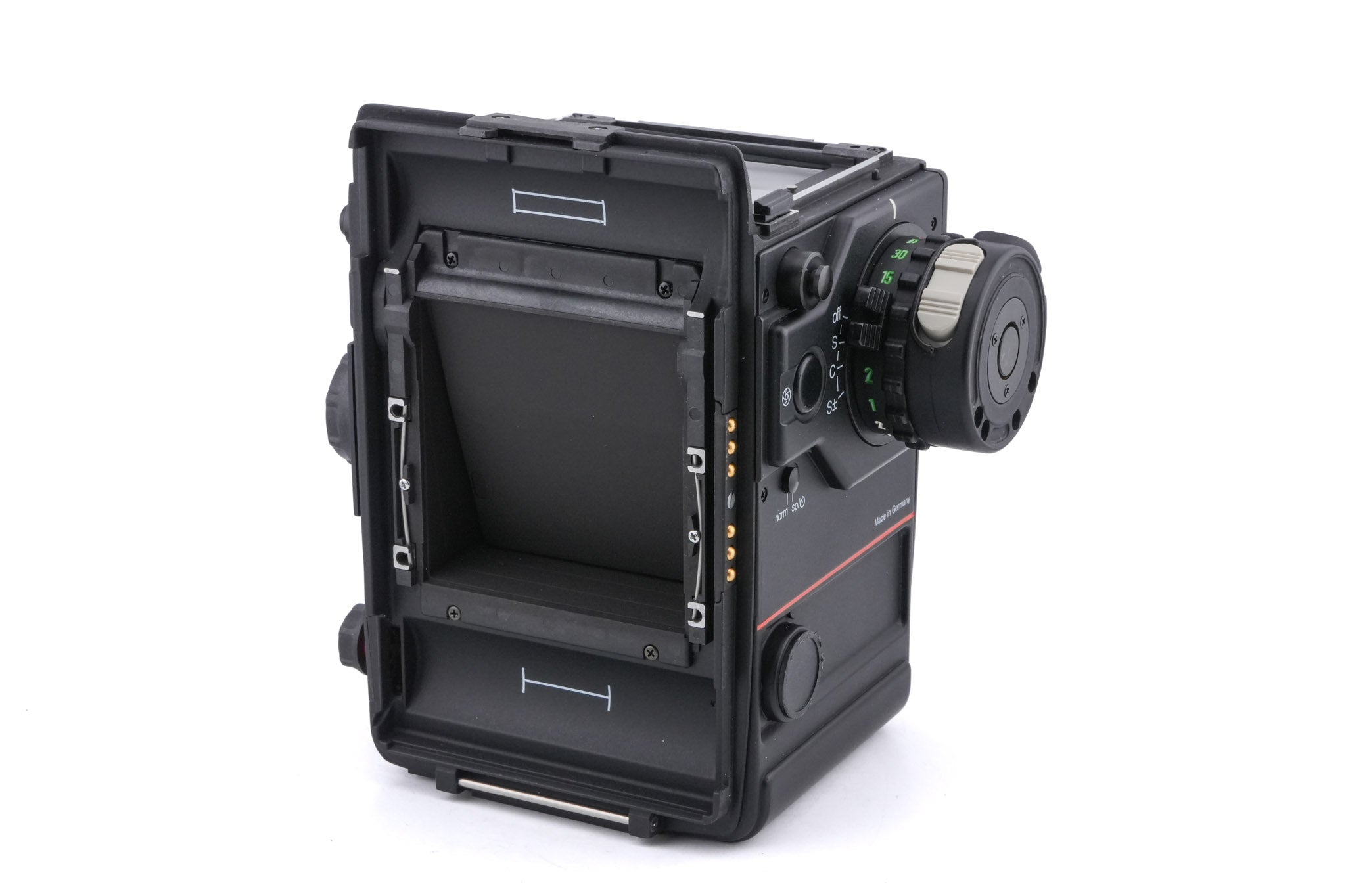 Rollei Rolleiflex 6008 Integral Professional + Action Grip + Rolleiflex Waist Level Finder + 4560 Film Magazine Adapter + 4560 Film Magazine + 80mm f2.8 Planar HFT EL