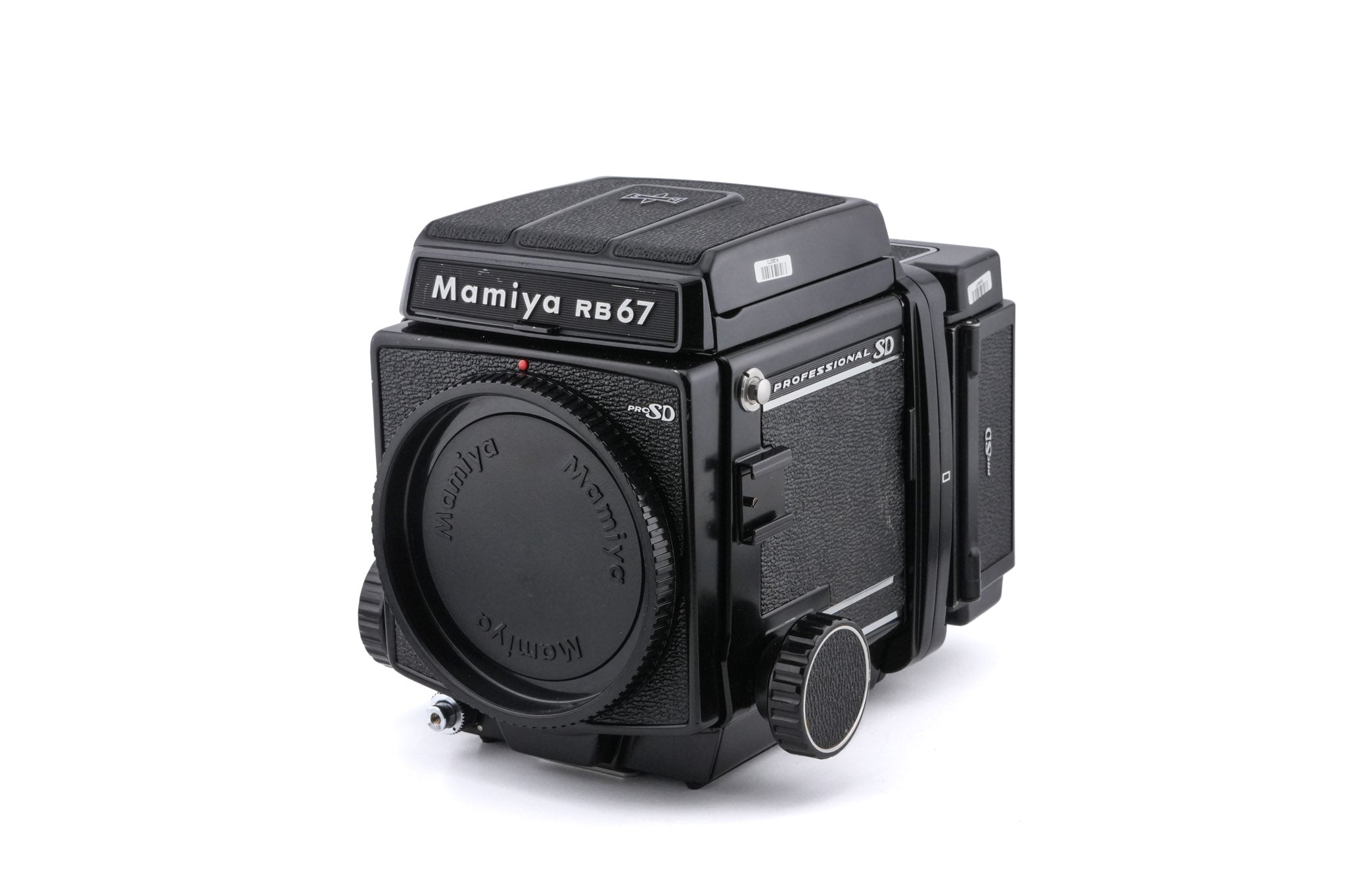 Mamiya RB67 Pro SD + Waist Level Finder + 120 6x7 Pro-SD Roll Film Holder