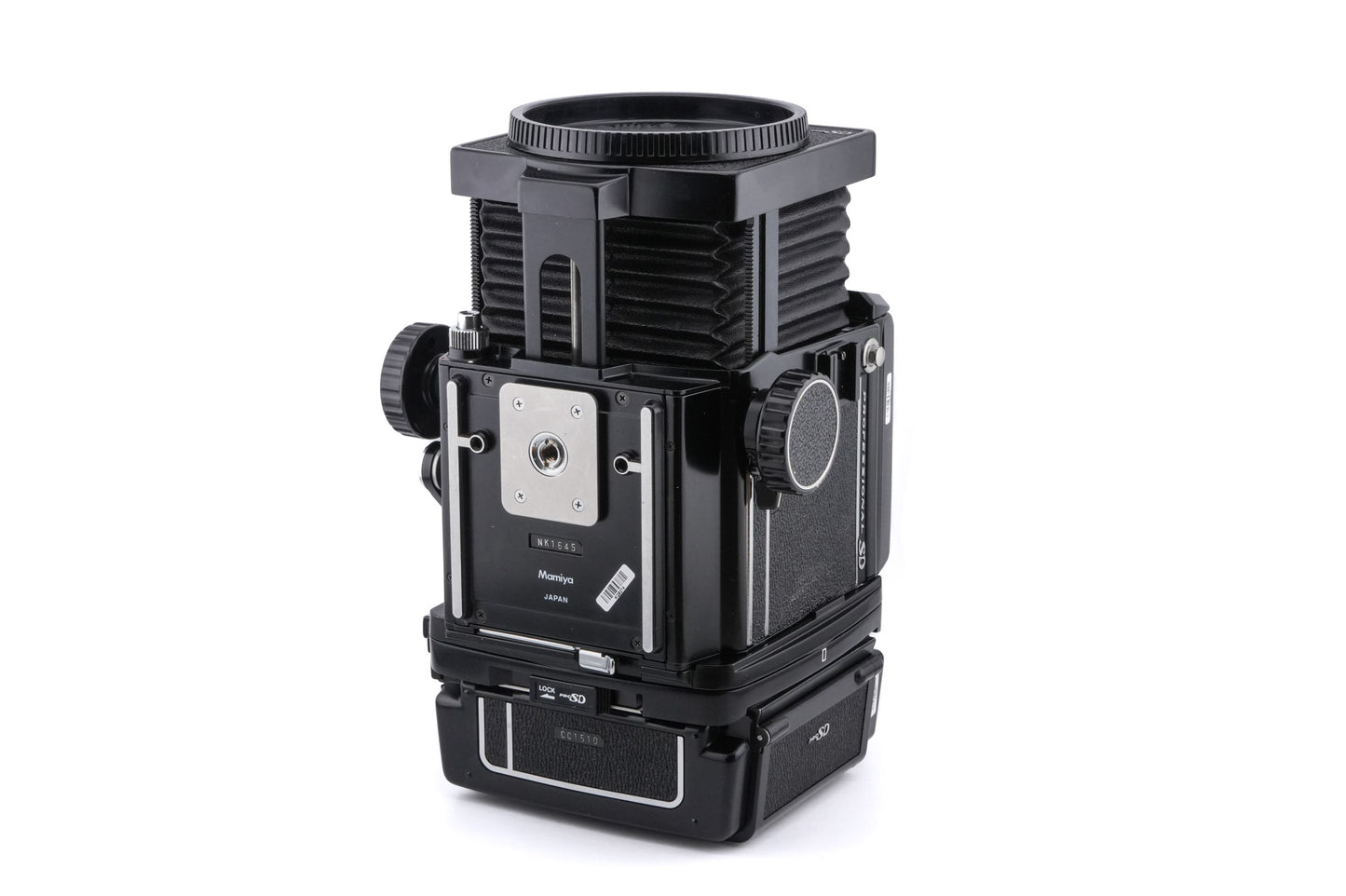 Mamiya RB67 Pro SD + Waist Level Finder + 120 6x7 Pro-SD Roll Film Holder