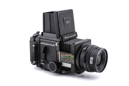 Mamiya RB67 Pro-S + 120 6x7 Pro Roll Film Holder + Waist Level Finder + 90mm f3.8 Sekor NB
