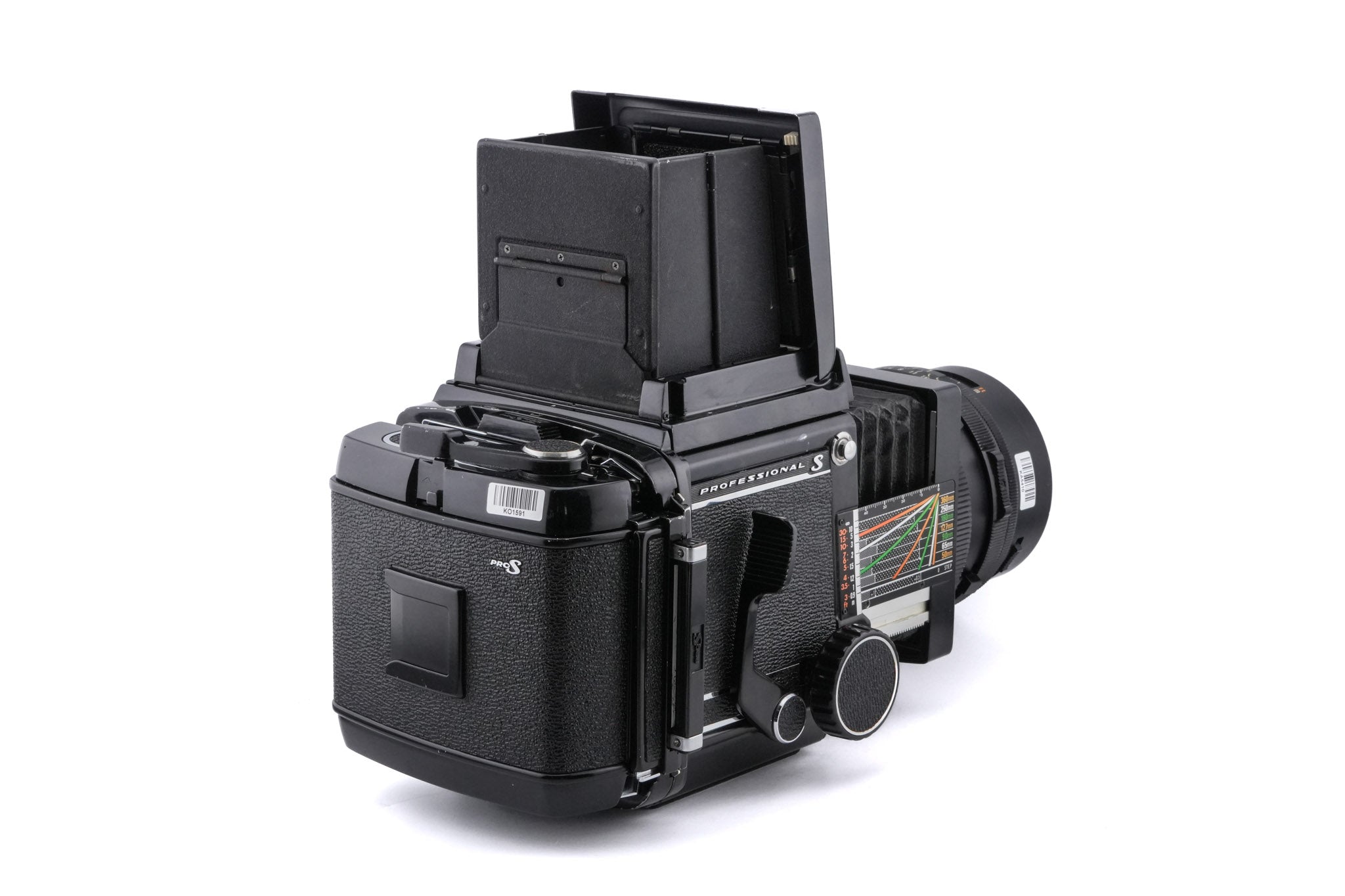 Mamiya RB67 Pro-S + 120 6x7 Pro Roll Film Holder + Waist Level Finder + 90mm f3.8 Sekor NB