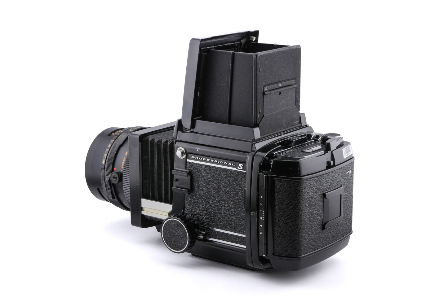 Mamiya RB67 Pro-S + 120 6x7 Pro Roll Film Holder + Waist Level Finder + 90mm f3.8 Sekor NB