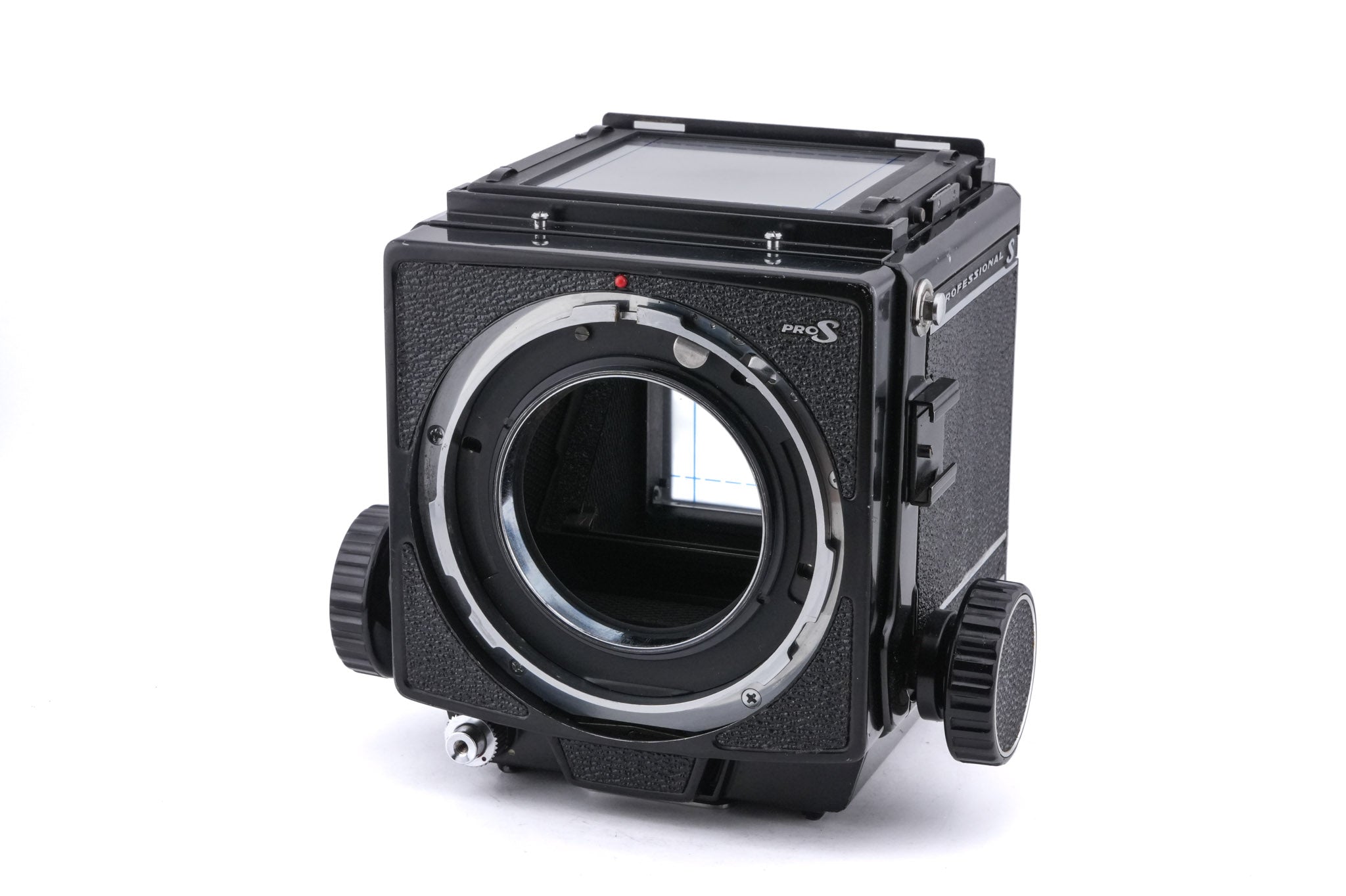 Mamiya RB67 Pro-S + 120 6x7 Pro Roll Film Holder + Waist Level Finder + 90mm f3.8 Sekor NB