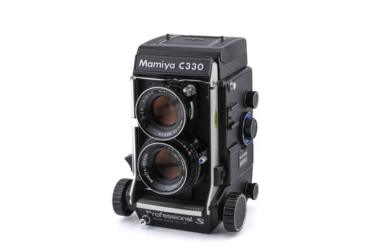 Mamiya C330 Professional S + 80mm f2.8 Sekor (Blue Dot) + Waist Level Finder (New Version)