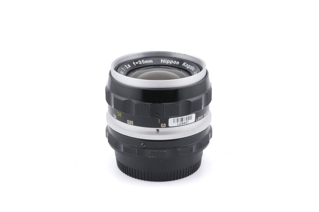 Nikon 35mm f2.8 Nikkor-S Auto Pre-AI