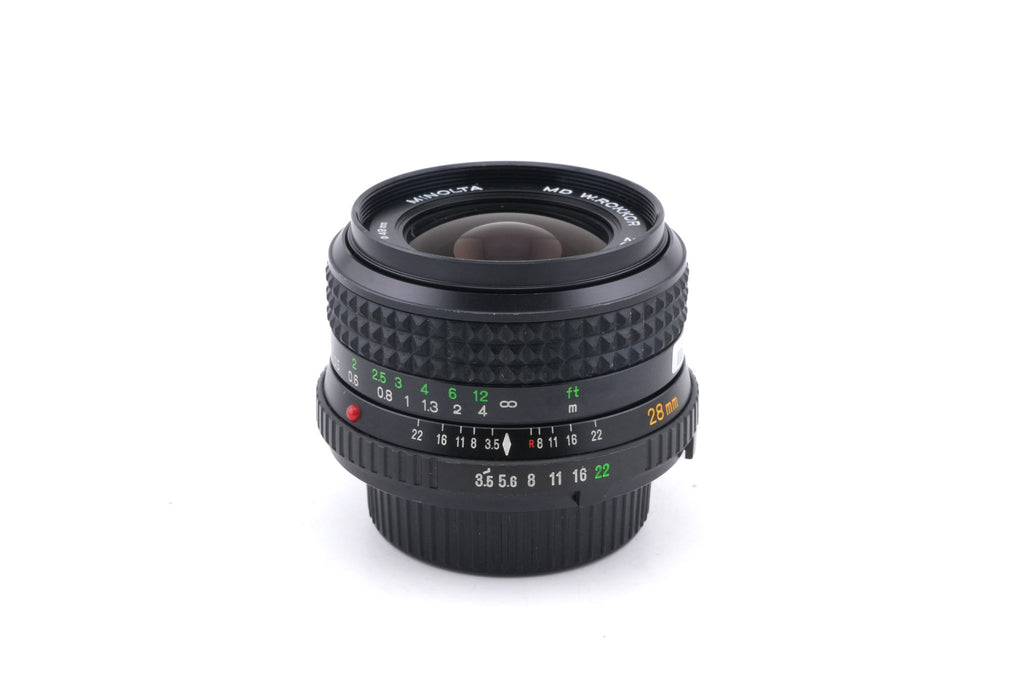 Minolta 28mm f3.5 MD W.Rokkor