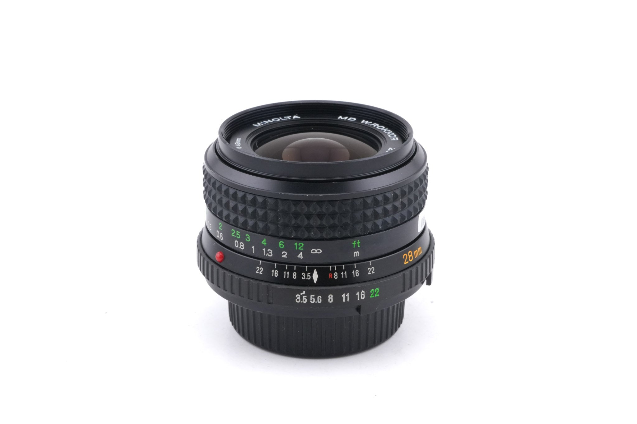 Minolta 28mm f3.5 MD W.Rokkor