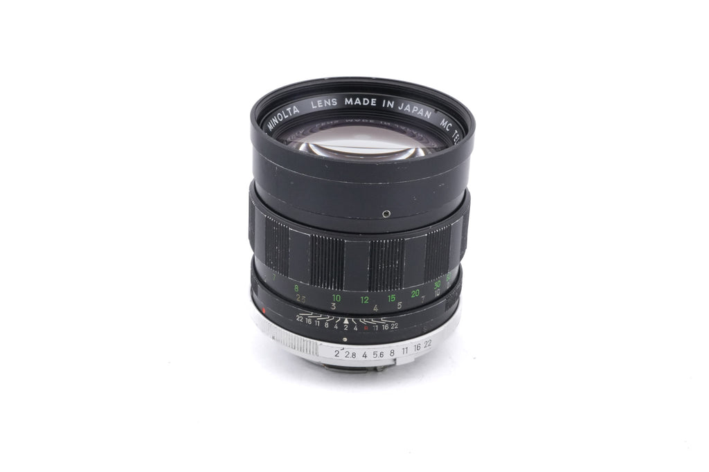 Minolta 100mm f2 MC Tele Rokkor-PF