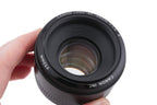 Canon 50mm f1.8 II