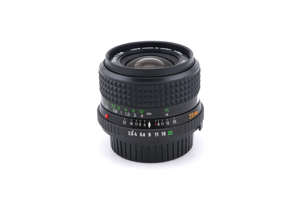 Minolta 28mm f2.8 MD W.Rokkor