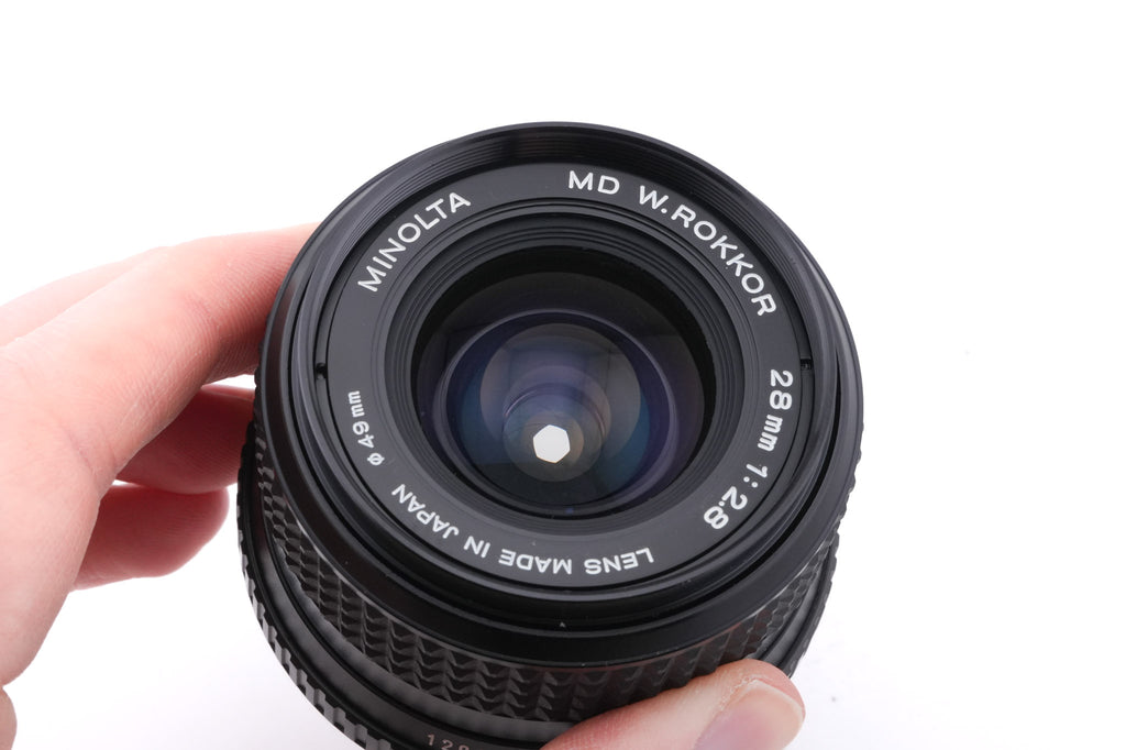 Minolta 28mm f2.8 MD W.Rokkor