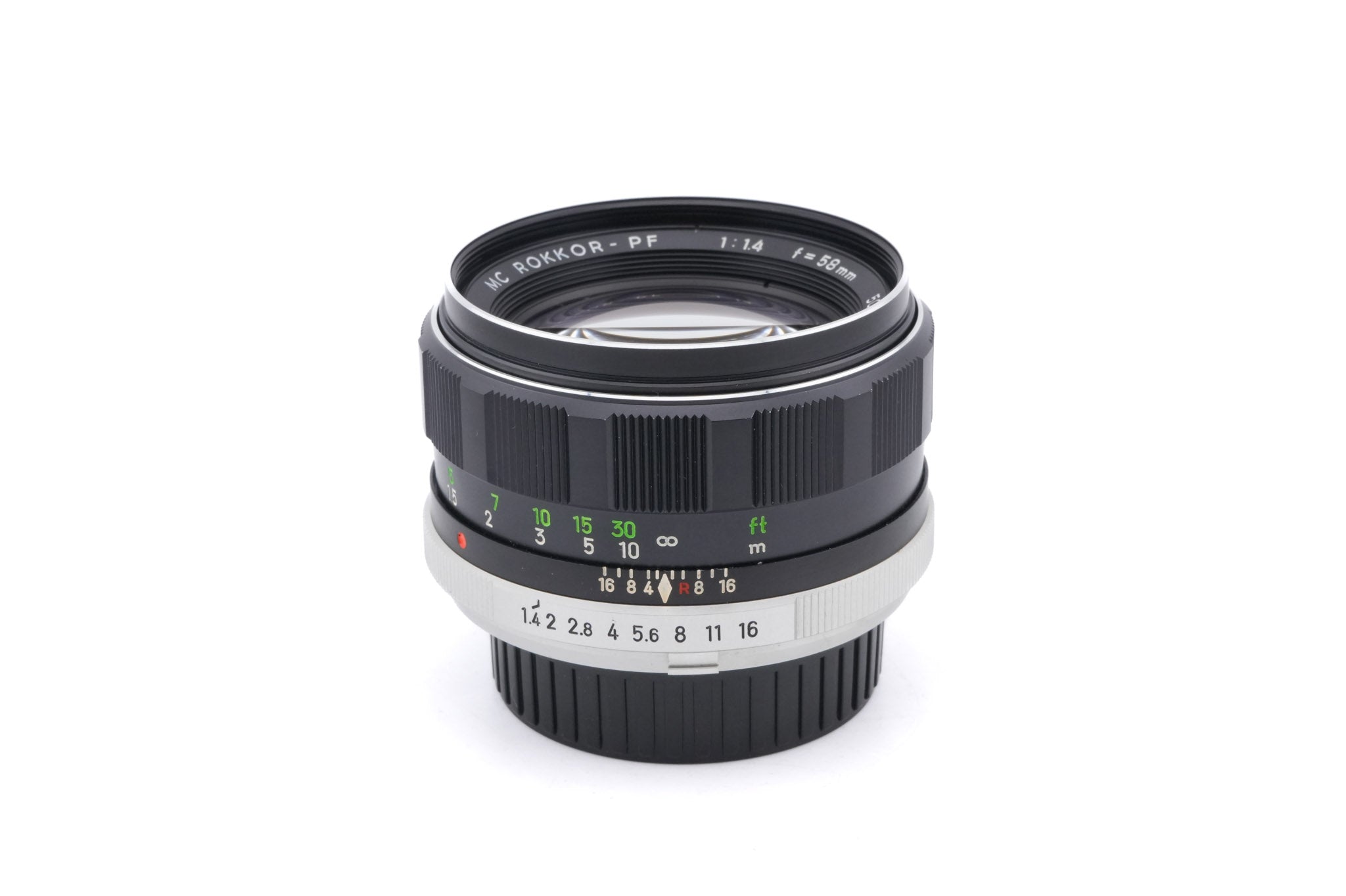 Minolta 58mm f1.4 MC Rokkor-PF