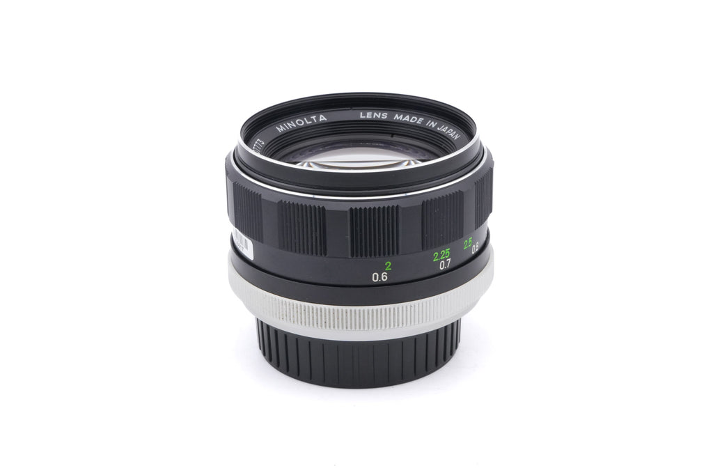Minolta 58mm f1.4 MC Rokkor-PF
