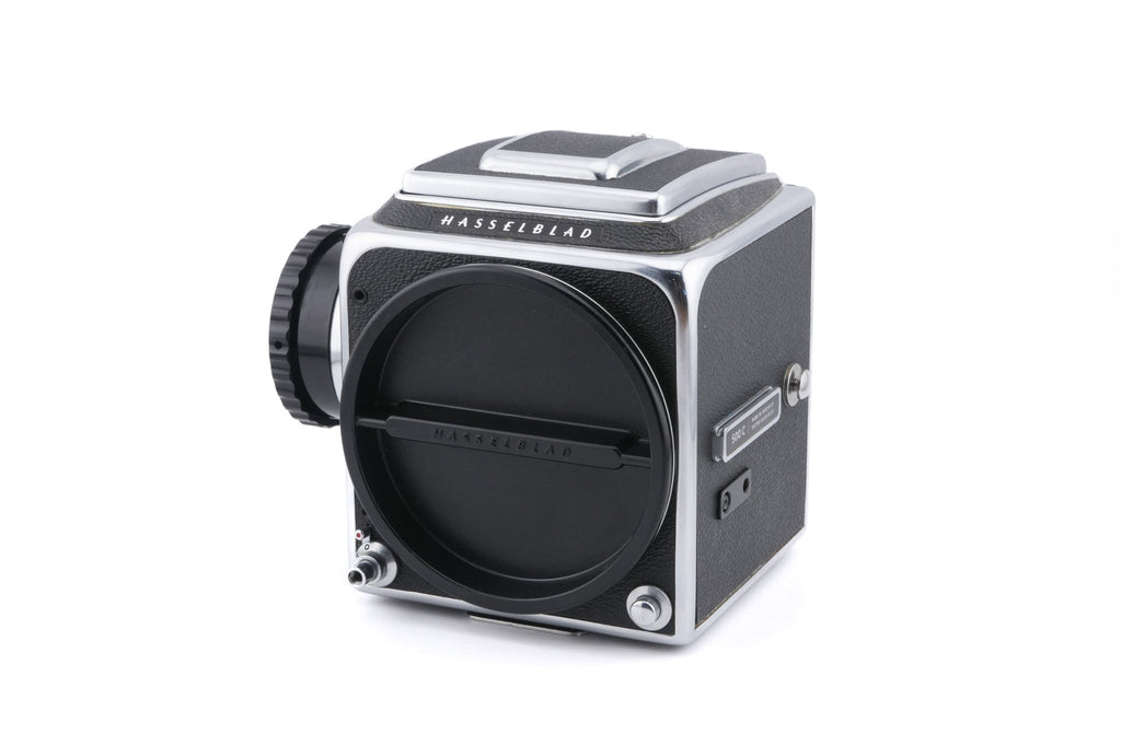 Hasselblad 500C (10022) + Standard Winding Knob (44024) + Waist Level Finder (Old / Silver, 42021)