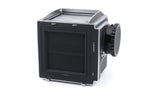 Hasselblad 500C (10022) + Standard Winding Knob (44024) + Waist Level Finder (Old / Silver, 42021)