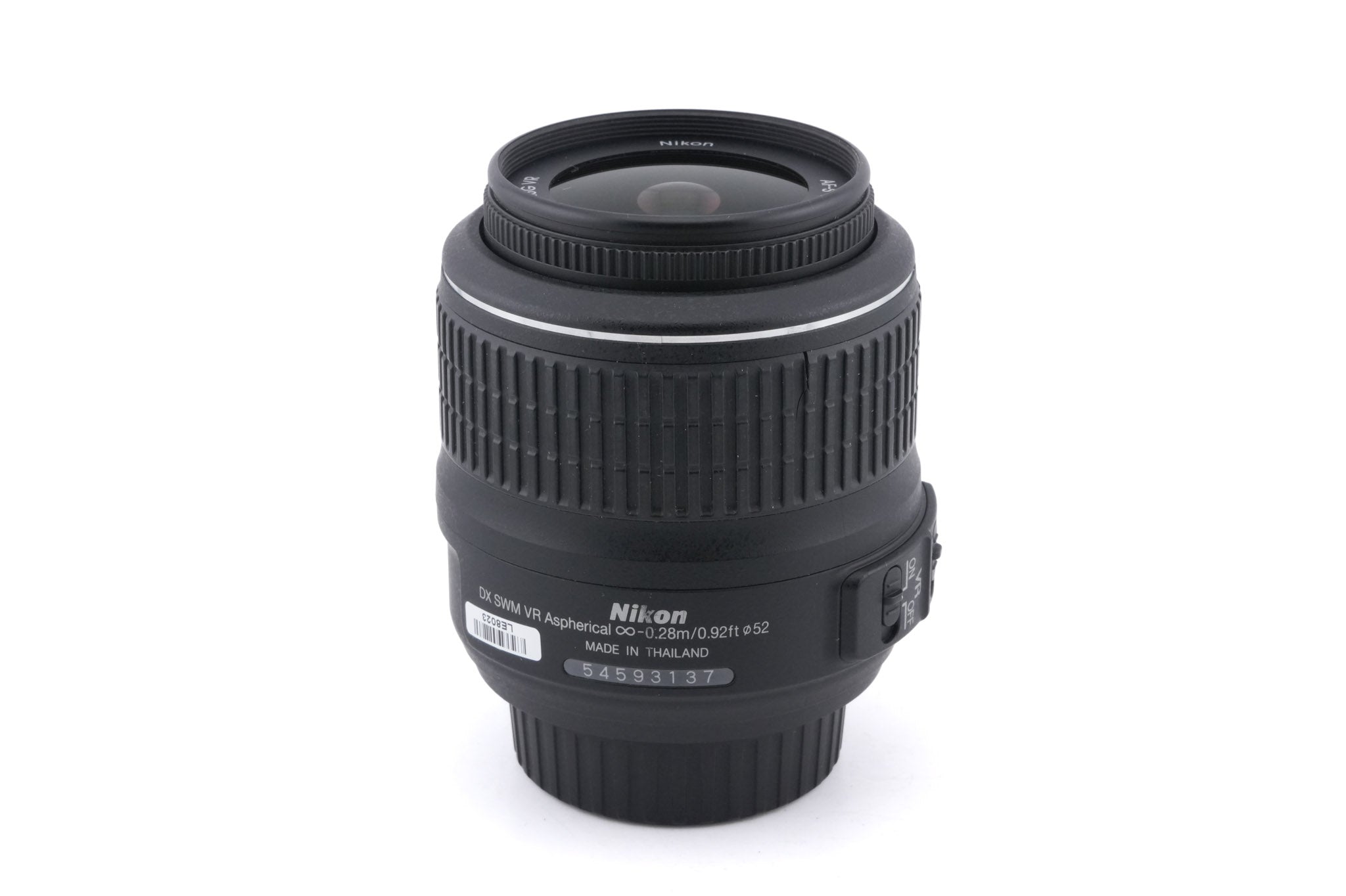 Nikon 18-55mm f3.5-5.6 AF-S Nikkor G VR