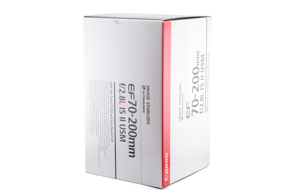 Canon 70-200mm f2.8 L IS II USM