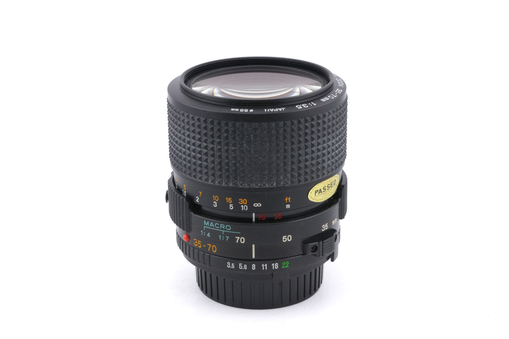 Minolta 35-70mm f3.5 MD Zoom Macro