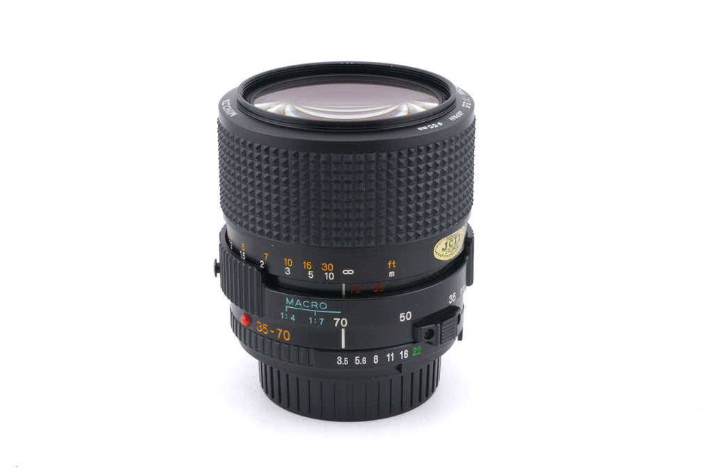 Minolta 35-70mm f3.5 MD Zoom