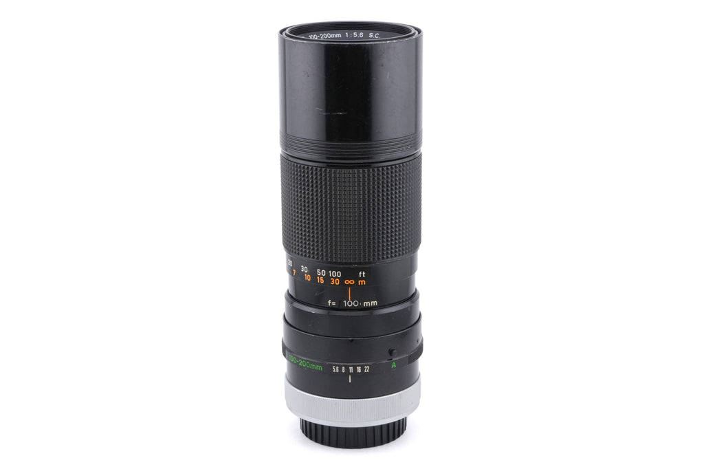 Canon 100-200mm f5.6 S.C.