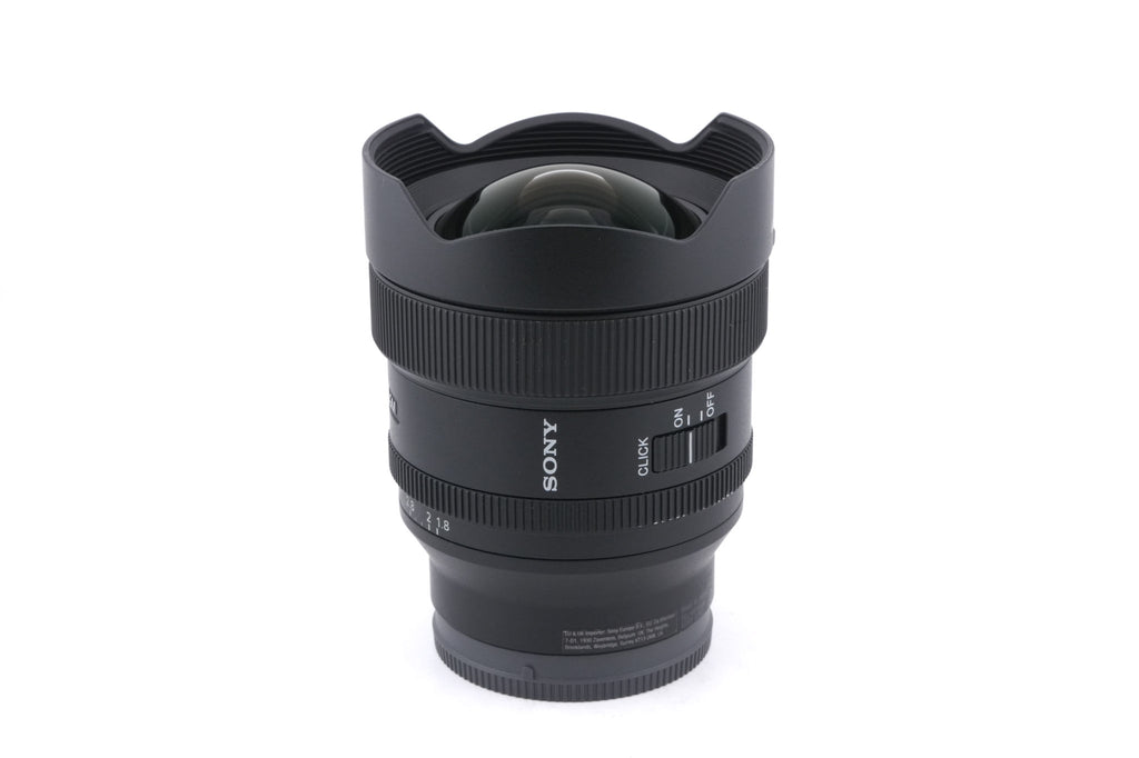 Sony 14mm f1.8 GM (SEL14F18GM)