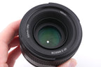 Nikon 50mm f1.8 AF-S Nikkor G