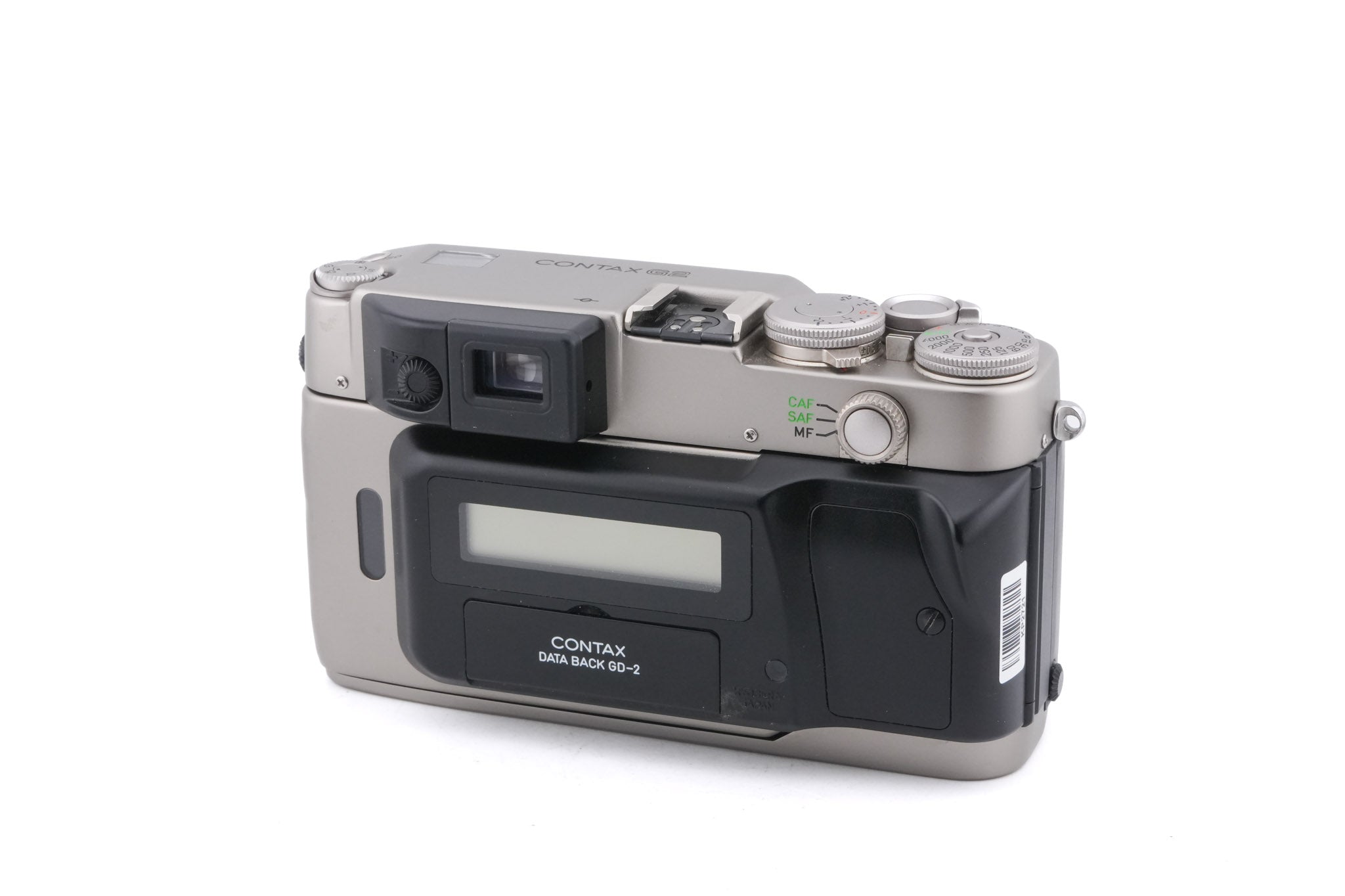 Contax G2 + GD-2 Data Back