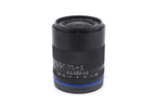Zeiss 21mm f2.8 Distagon T* Loxia